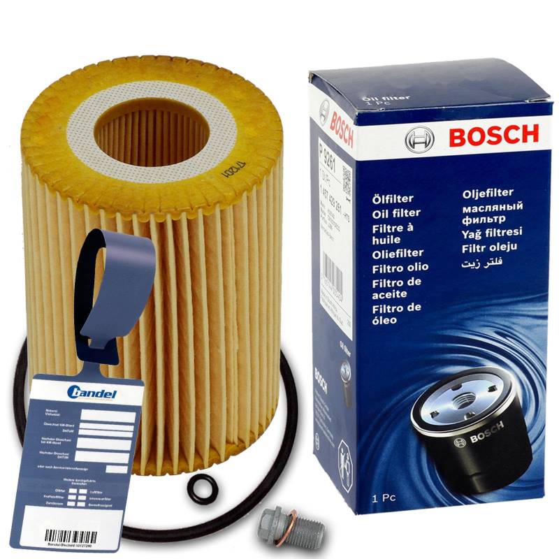 Ölwechselpaket Ölfilter F026407008 passend für W S 204 211 212 W251 VIANO VITO W639 von BandelOne