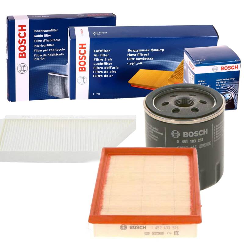 Pollen- LUFT- Öl-Filter passend für 206 SW 2E/K von BandelOne