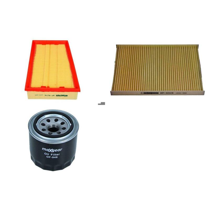 Pollen- LUFT- Öl-Filter passend für Qashqai/Qashqai + 2 von BandelOne