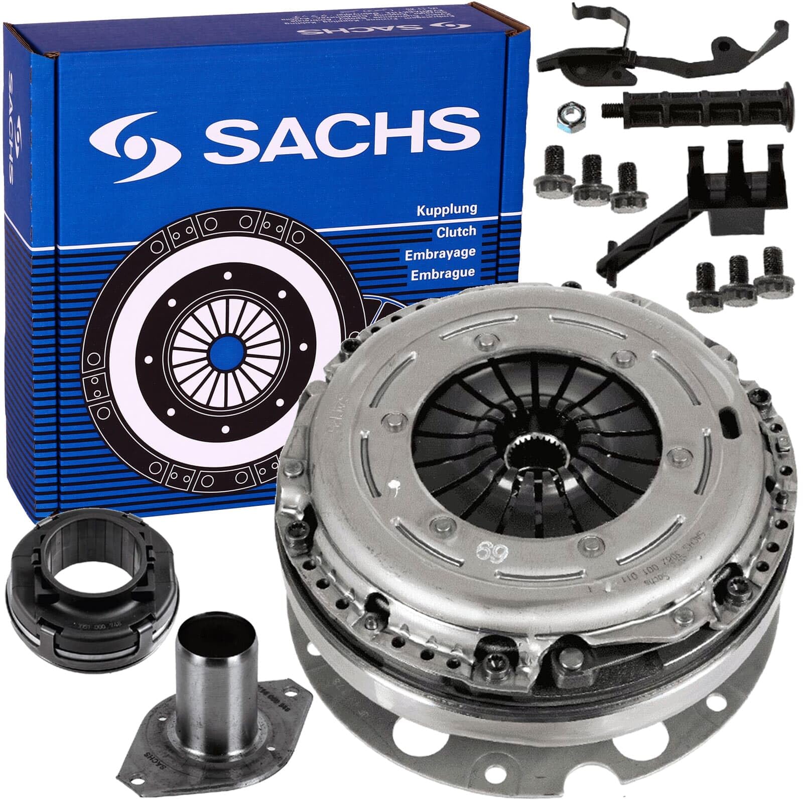 SACHS Kupplungssatz + ZMS + Ausrücklager für 2.0 TDI TFSI A4 (8K B8) A5 A6 von BandelOne