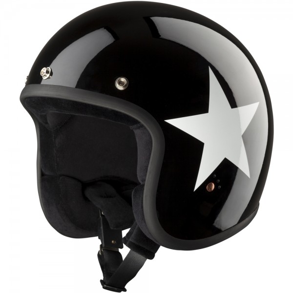 Bandit Jet ECE white star von Bandit Helme