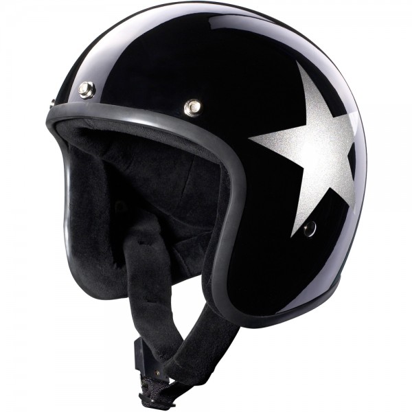 Bandit Jet Star schwarz von Bandit Helme