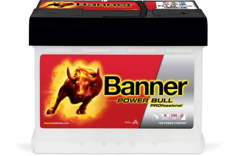 Autobatterie 63AH Banner Power Bull Professional von Banner