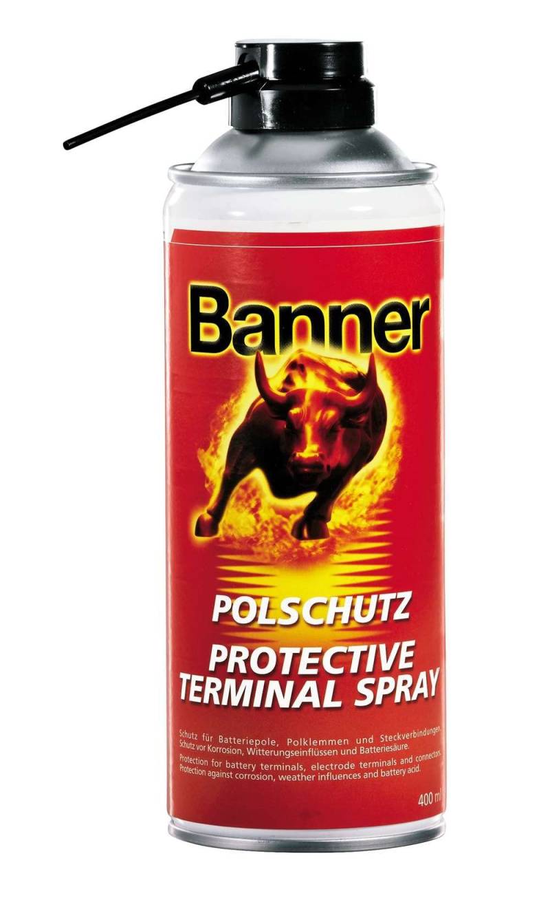 Banner 100 000 01 00 Spray Schutz-Klemme für Aerosolspender 0,4 l von Banner