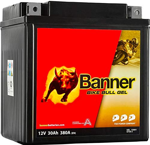 BANNER 530 01 GEL Motorradbatterie Bike Bull von Banner