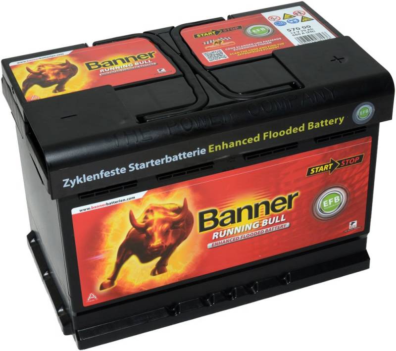 Banner 57000 Running Bull 096 EFB Stop – Start Akku von Banner