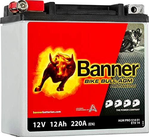 Banner AGM Pro 514 01 Akku Moto Bike Bull von Banner