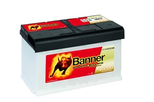 Banner EFB PRO 58511 Start-Stopp Running Bull 12V 85Ah 780A Autobatterie von Banner