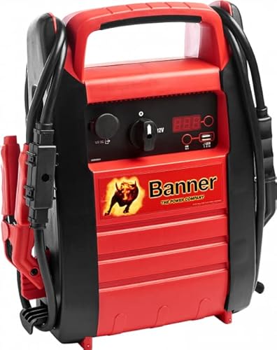 Banner Power Booster PB12 Startbooster Starthilfe 12V Auto PKW 1220000912 von Banner