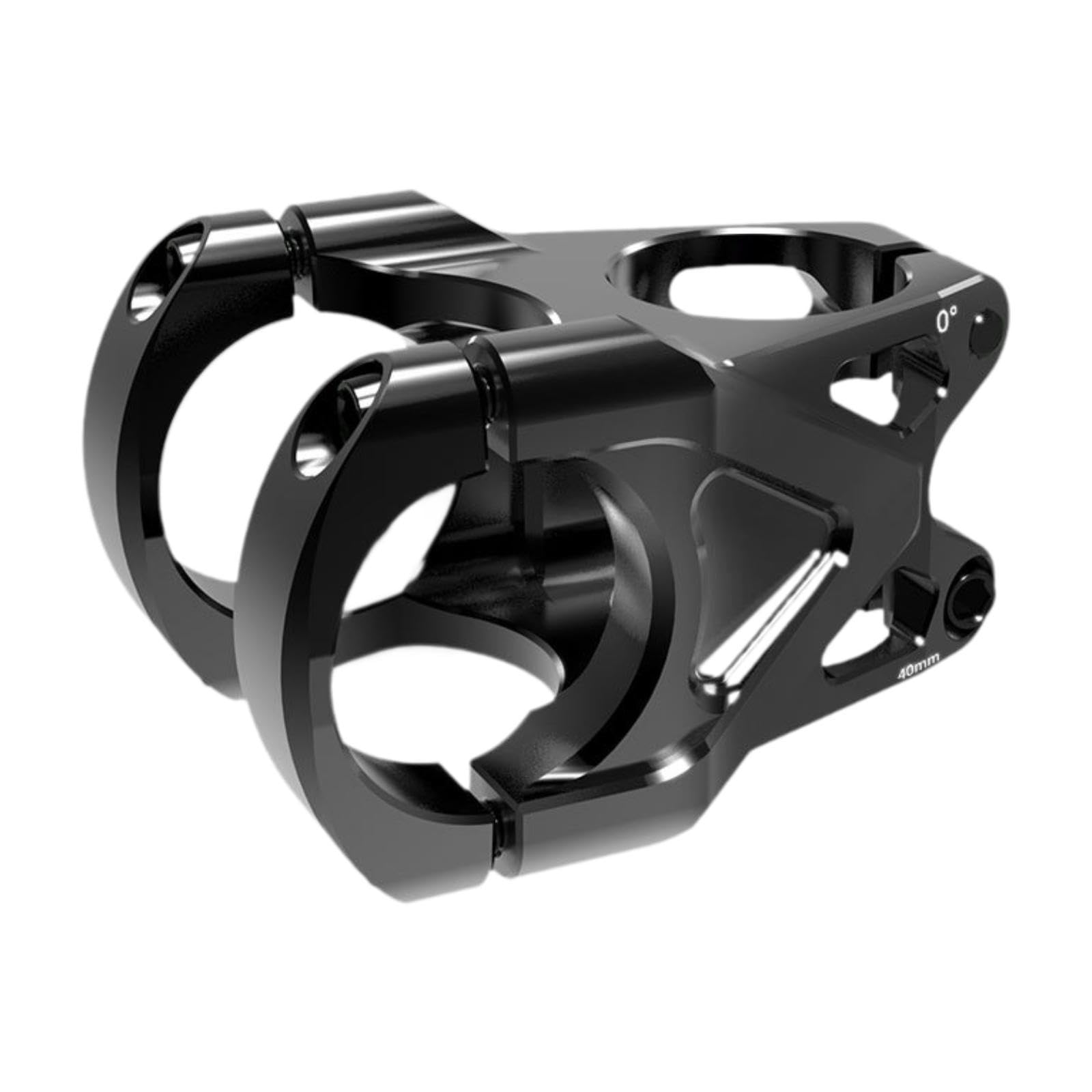 Baoblaze Mountainbike -Stiel für 31,8 mm Lenker, Ultralight Premium Short -Lenkerstiel, Ersatz für festes Ausrüstungs -Roadbike, Schwarz von Baoblaze