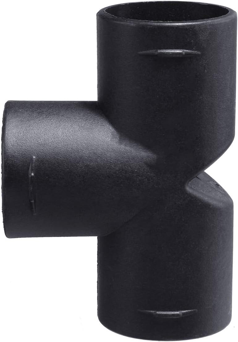 42-90mm Typ T Rohrverbinder Verbinder Lüftungsrohr Auspuffrohr Auslass für Webasto Eberspächer Air Diesel Standheizung (L) von Baogu
