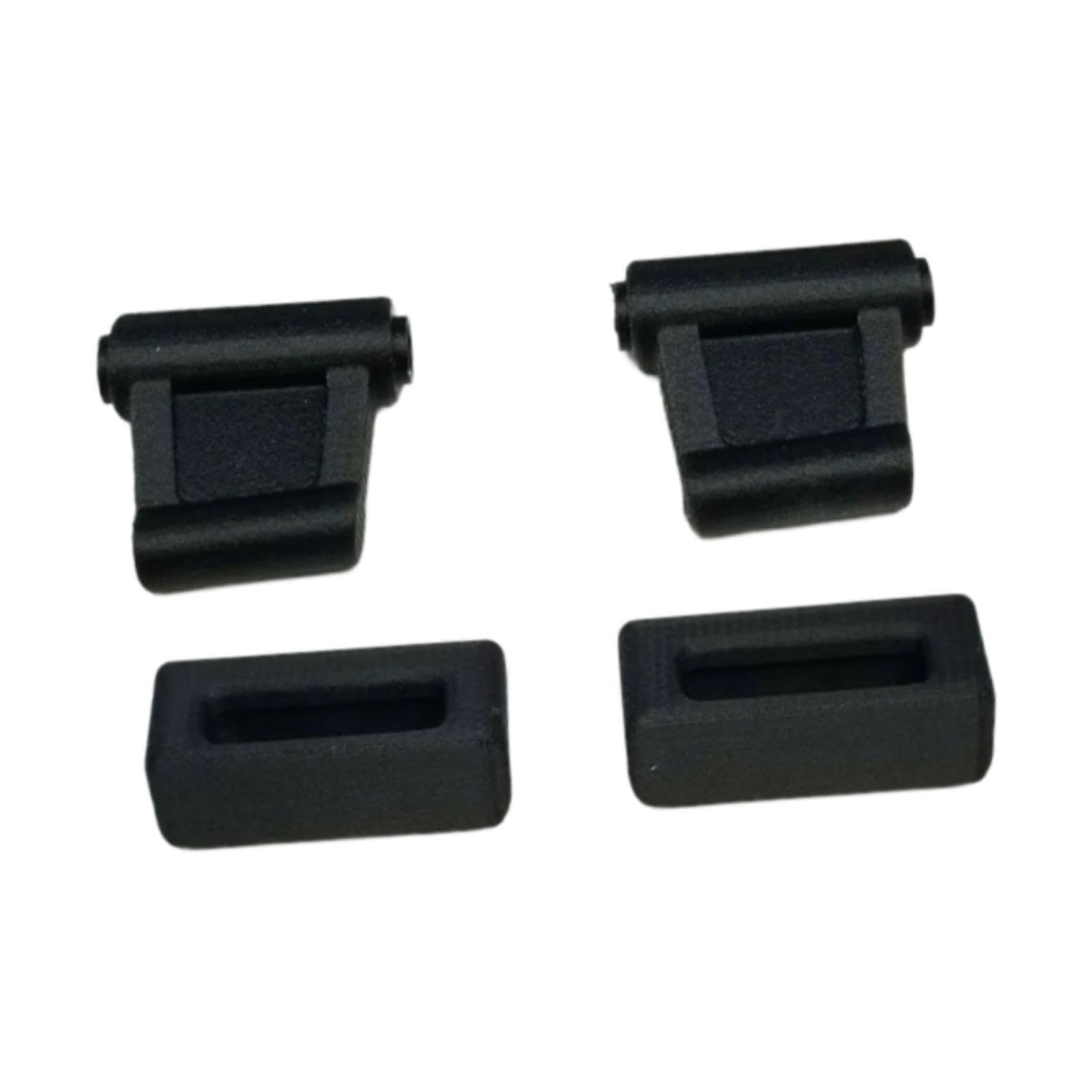 BaotyJie 2pcs Sun Visor Clips 1078110141 Ersatz Hochleistungsstark, Schwarz von BaotyJie