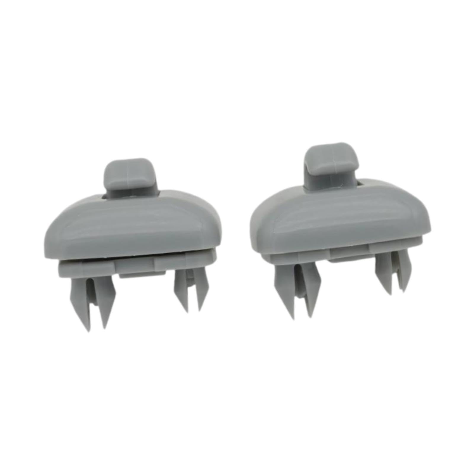 BaotyJie 2pcs Sun Visor Clips Grau 8E0857562A Ersetzen Sie das Autozubehör 8E0857561 8U0857562 für A3 Q3 Q5 RS3 von BaotyJie