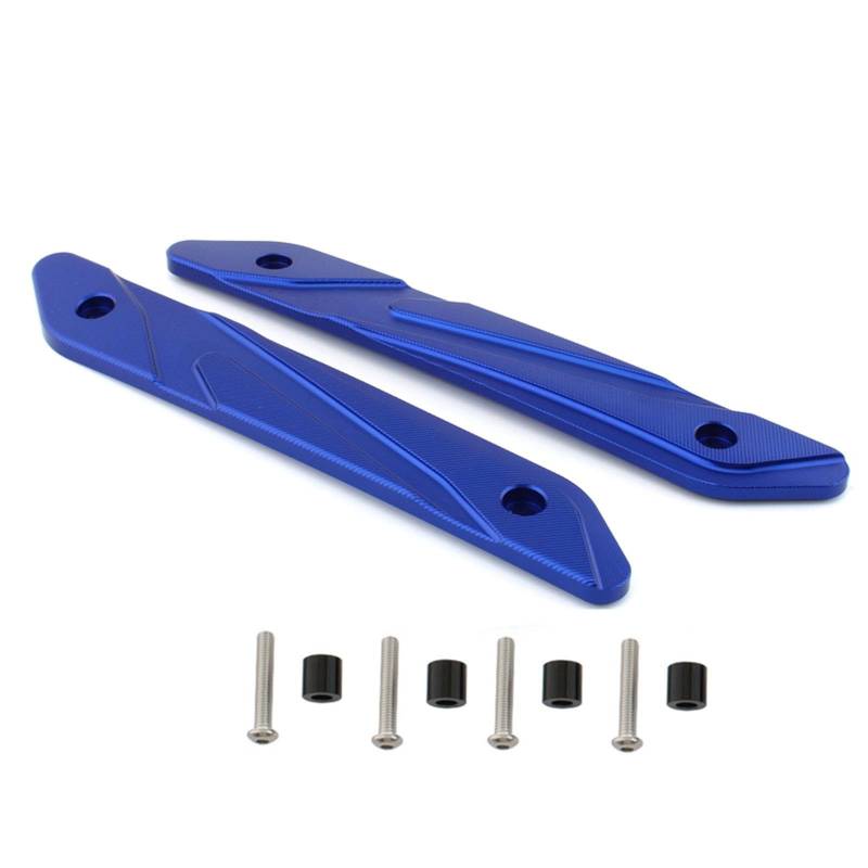 BaotyJie 2pcs Windschutzscheibenhalterungsabdeckungen Teile tragen resistent bequemer Ersetzen Sie einfach zu verwenden Zubehör Windschutzscheiben Dekorative, Blau von BaotyJie