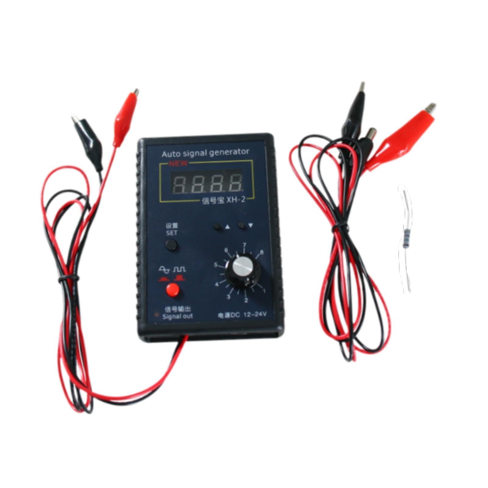 BaotyJie Fahrzeugsignalgenerator Kurbelwellenpositionssensoren 12-24V Kalibrator Xh-2 Autosignaltester Kfz-Diagnoseinstrument von BaotyJie