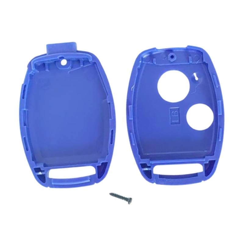 BaotyJie Keyless Entry Key Fob Shell Case Premium Praktisch Autozubehör Schlüsselanhängerabdeckung Reparaturteil ersetzen , Blau 2 Knöpfe von BaotyJie