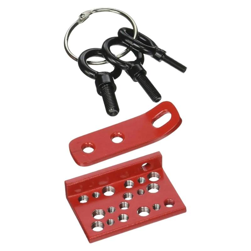 BaotyJie Pull -Griff -Set -Metallzubehör mit 3 Augenbolzen 6 mm 8 mm 10 mm professioneller rechter Winkel -Rücklageplatte Offset Scharnier ziehen Zugplatte von BaotyJie