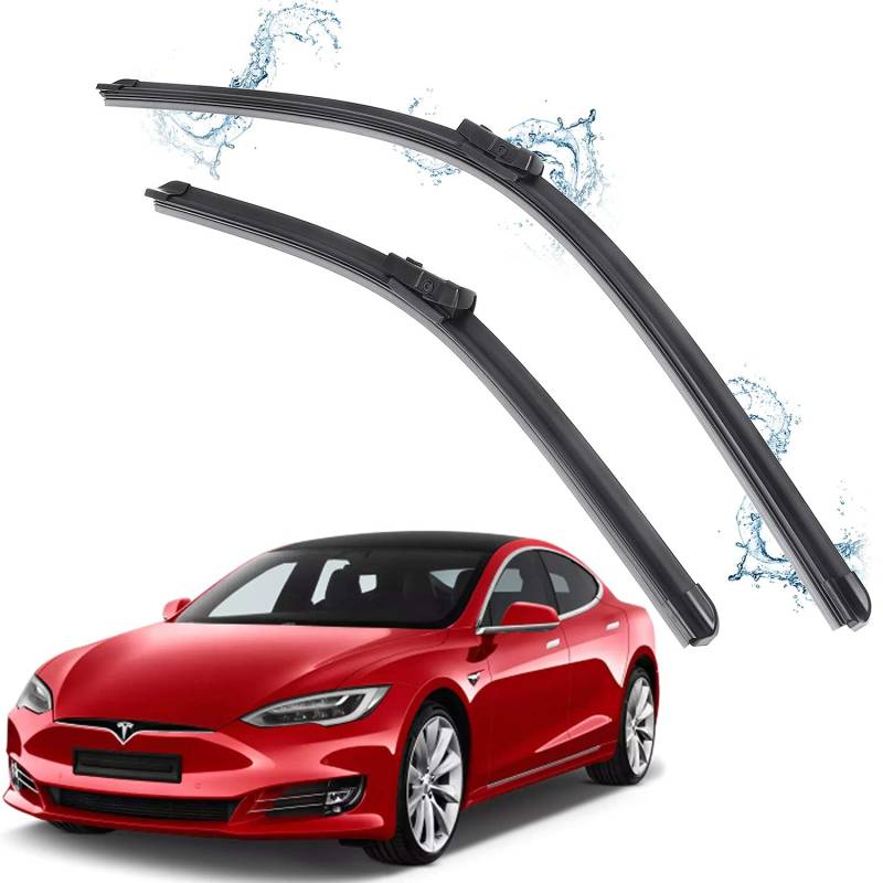 Scheibenwischer OriginalausrüStung Ersatz, ScheibenwischerbläTter, FüR Tesla Model S von Baozengry