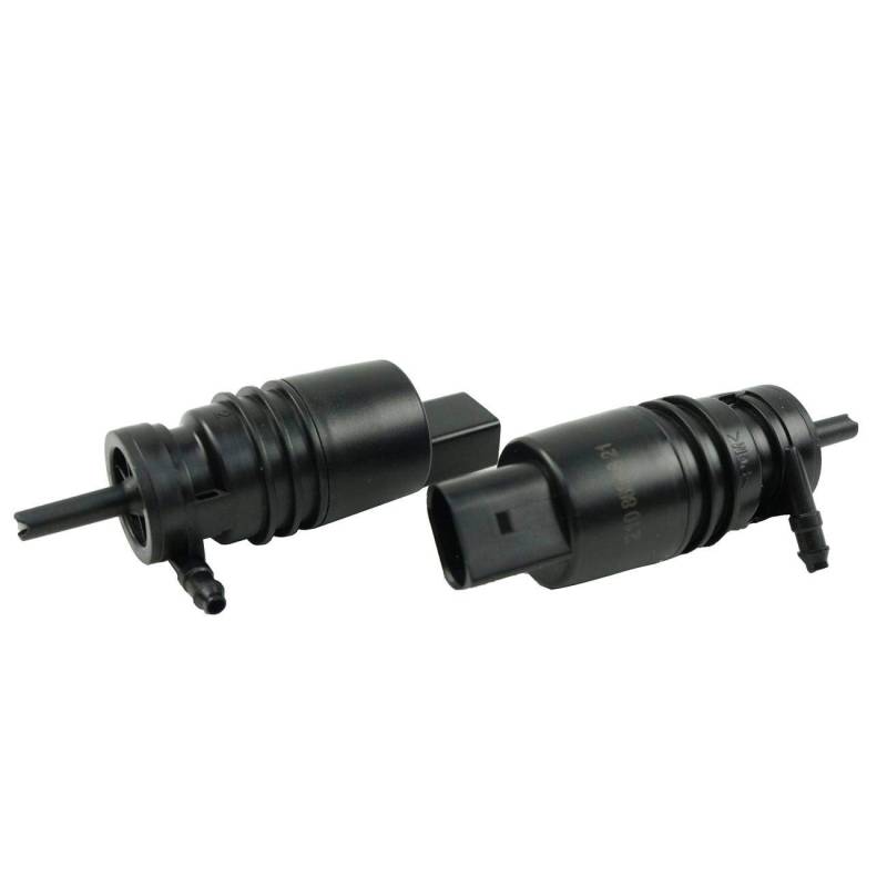 Bapmic 2x Waschwasserpumpe Scheibenreinigung A2108690921 Ersatz für BMW 1er E87 3er E36 E46 E91 von Bapmic