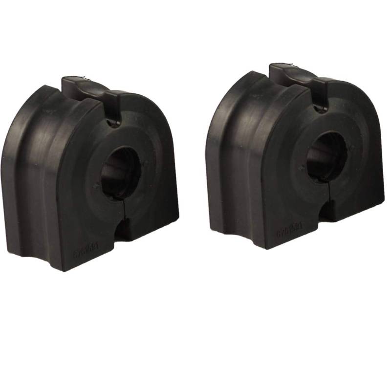 Bapmic 31356761591 Vorne Links + Rechts Stabilisatorlager Lagerung Stabilisator Stabigummi für 5er E60 E61 von Bapmic