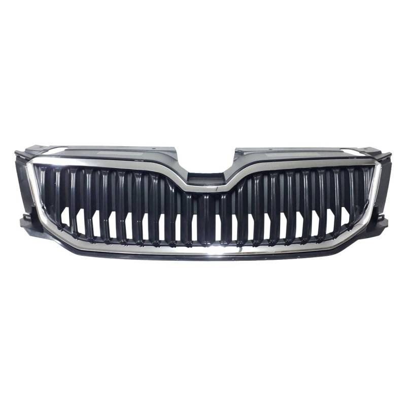 Bapmic Front Grille Kühlergrill Kühlergitter Lüftungsgitter mit Zier 5E0853651 Ersatz für SKODA OCTAVIA III Combi von Bapmic