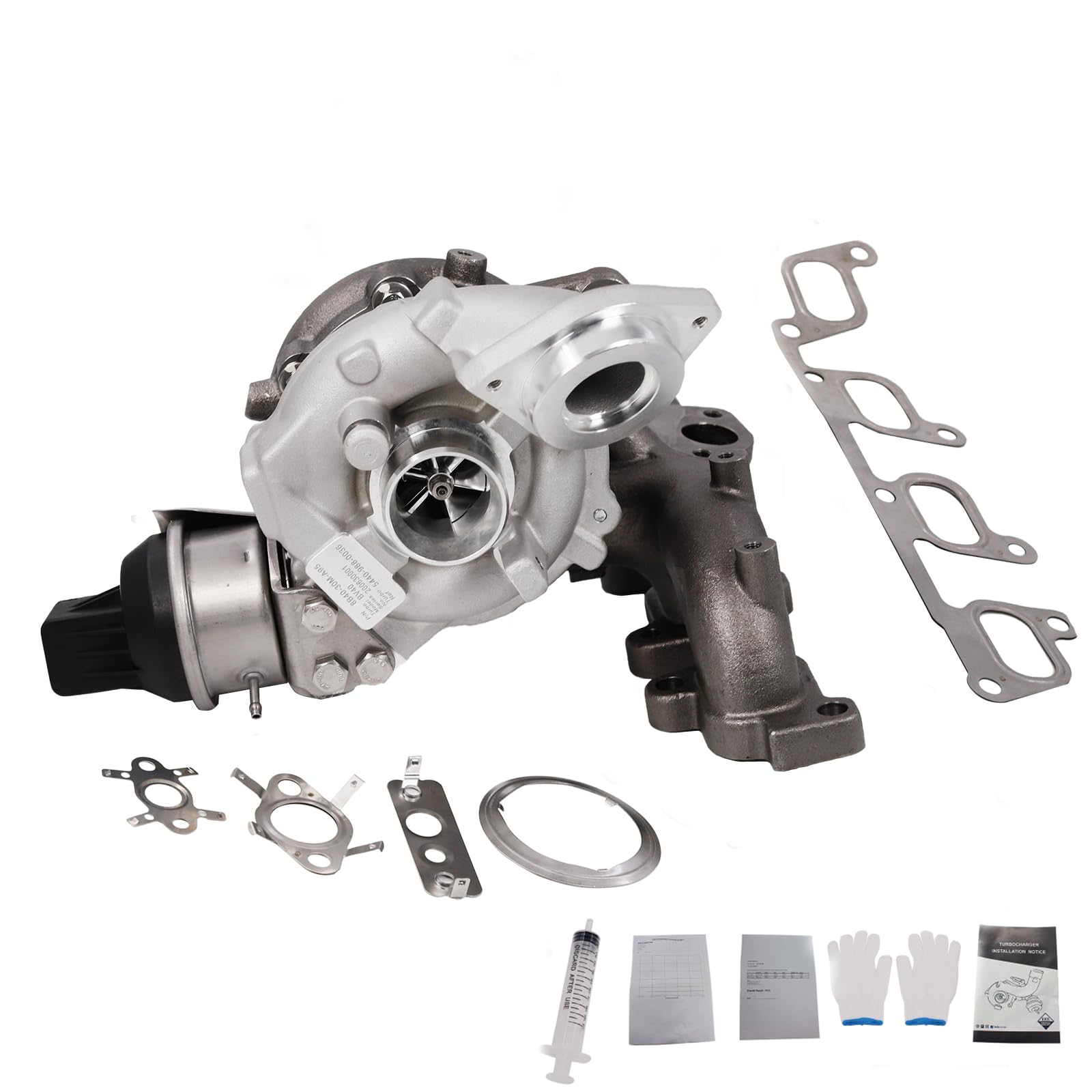 Bapmic Turbolader Abgasturbolader Kompatibel mit A3 8P1 8PA Q3 8UB, 8UG 2.0 TDI O.c.t.a.v.i.a II 1Z3 1Z5 Golf VI Passat 362 357 Tiguan 5N Sharan 03L253019P 5440-970-0002 von Bapmic