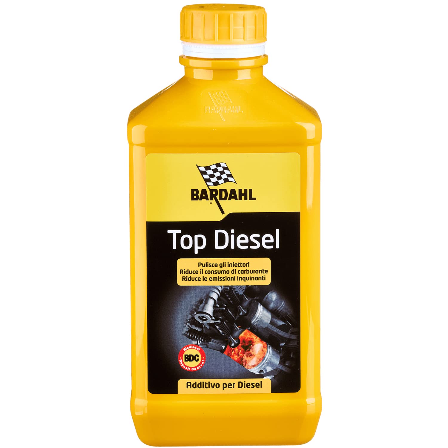 2 Liter Bardahl Additive Auto Top-Motoren Diesel Reiniger Reinigung Injektoren von Bardahl