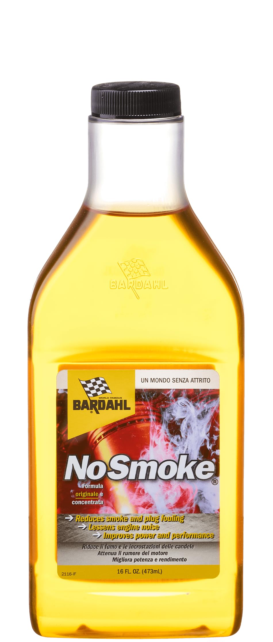 Bardahl Anti-Rauch-Öl-Additiv-Behandlung (473 ml Flasche) von No Smoke by Bardahl