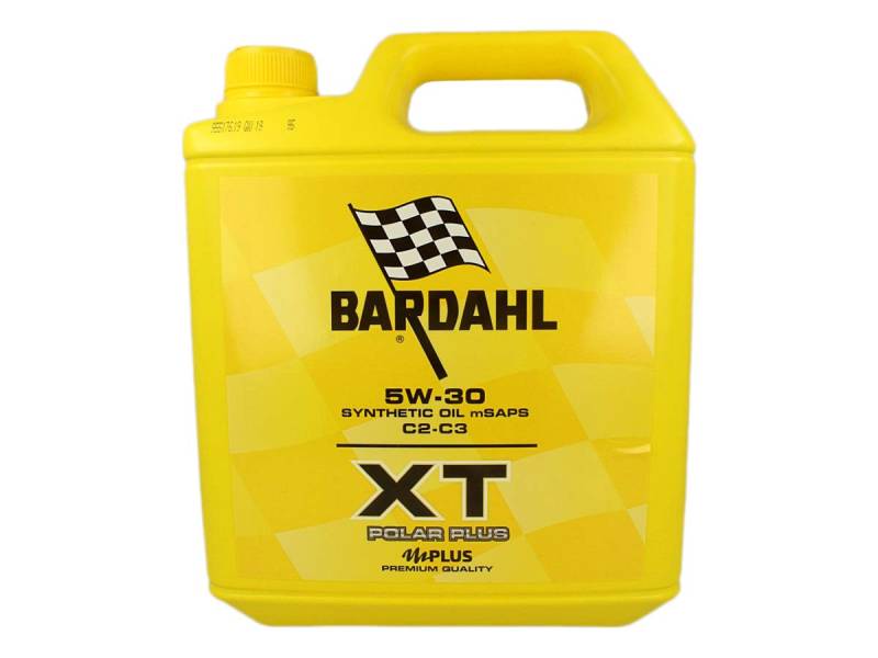 Bardahl - Motoröl für Auto, XT Polar Plus C2-C3 5W30, Schmiermittel für Benzin- und Dieselmotoren, Öl für Motoren der letzten Generation, maximiert die Leistung und verbessert die Einsparungen, 5 von Bardahl