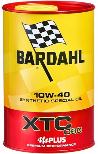 Bardahl - Motoröl für Autos, XTC C60 10W40, Schmieröl für Fahrzeuge, die nicht mit DPF oder FAP ausgestattet sind, 5 Liter von Bardahl