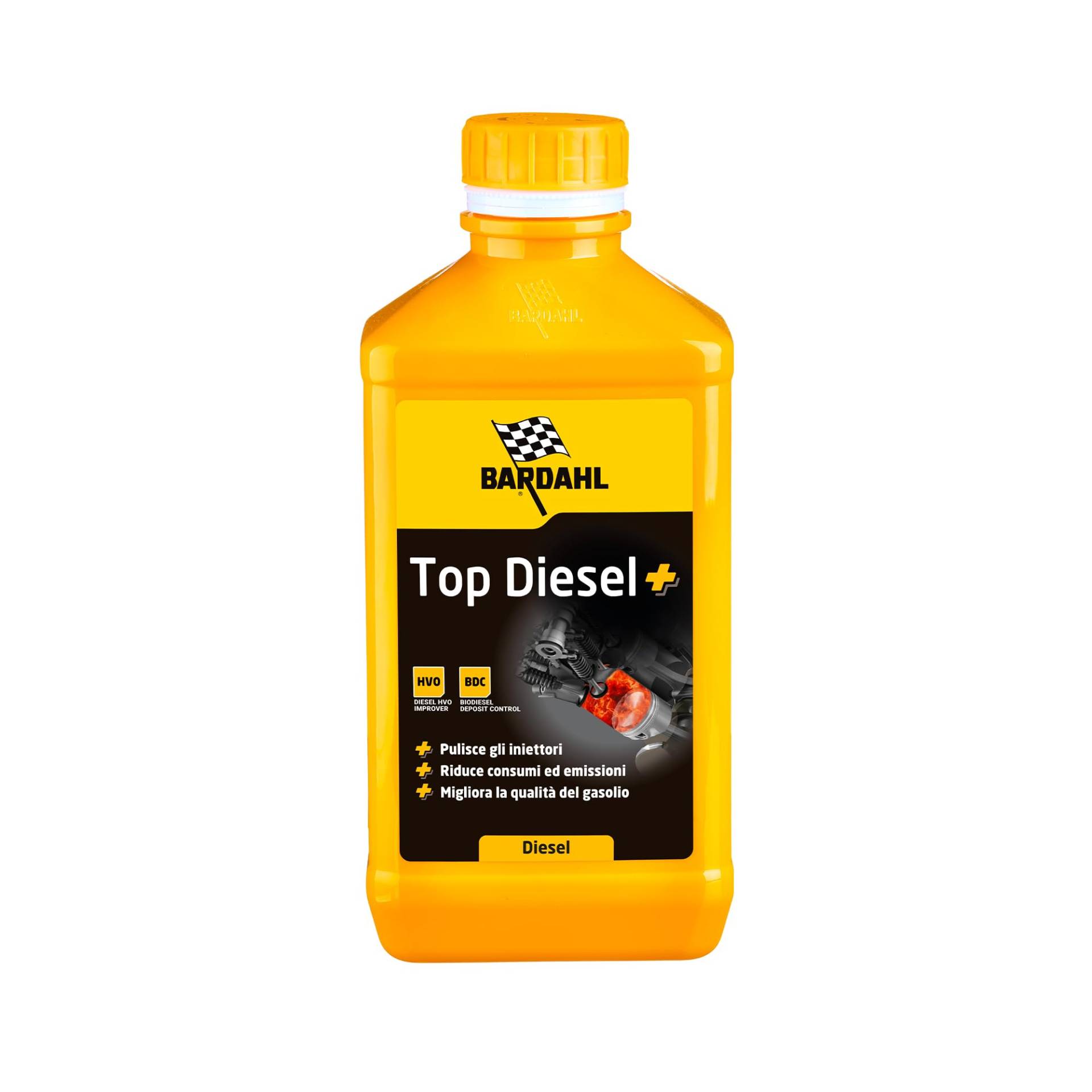 Bardahl Top Diesel Auto-Additiv für Dieselmotoren, Einspritzventil-Reiniger, 3 Liter von Bardahl