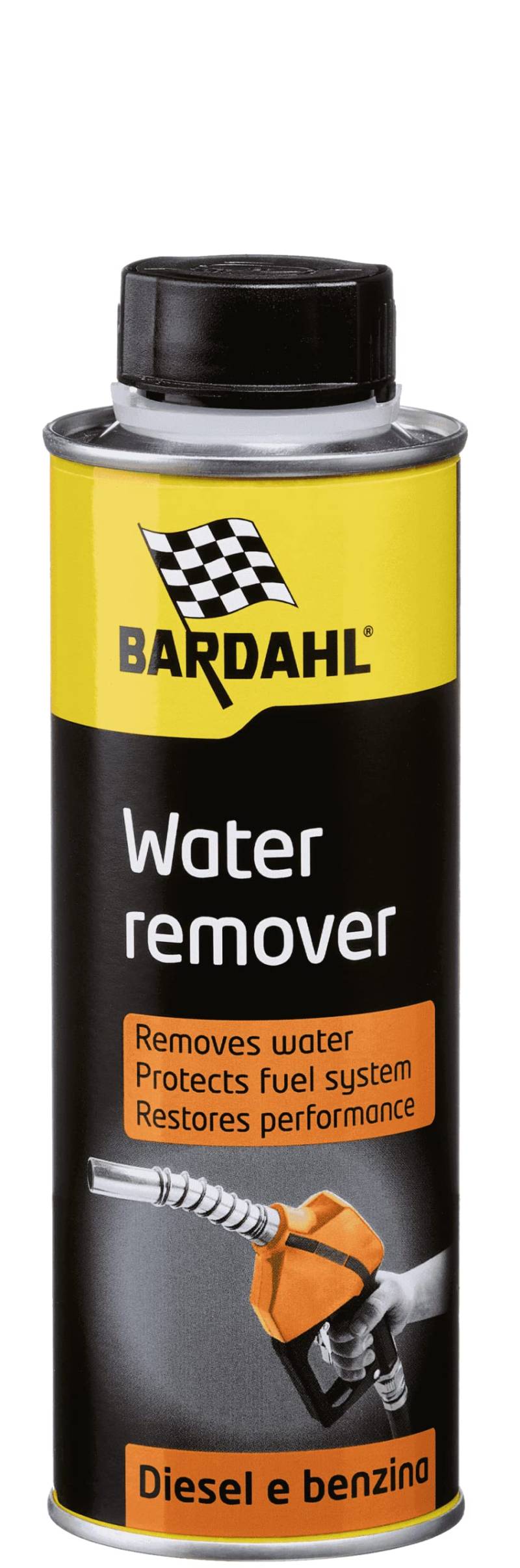 Bardahl - Kraftstoff-Additiv für das Auto, entfernt Wasser im Diesel- und Benzin-Kraftstoff, fördert die Emulsion von Wasser und Diesel, 2 x 300 ml von Bardahl