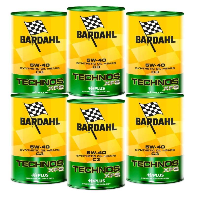 Olio Auto Bardahl Technos XFS C3 5W40-6x 1lt von Bardahl