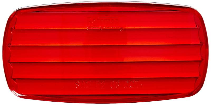 Bargman 30-58-010 Clearance Light Linse, rot von Bargman