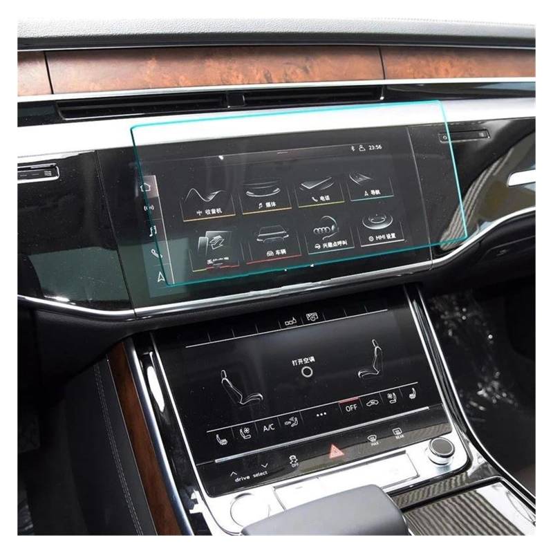 Auto Displayschutz Für A8 Für S8 2018 2019 2020 Auto Radio GPS Navigation Film LCD Bildschirm Anti-Scratch-Film PET Schutz Auto Displayschutzfolie von Barhbt