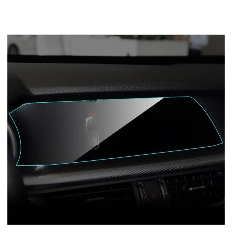 Auto Displayschutz Für Alfa Für Romeo Für Stelvio 2017-2019 Innen Auto Dashboard Membran Schutz TPU Film Auto Auto Zubehör Auto Screen Protector Auto Displayschutzfolie von Barhbt