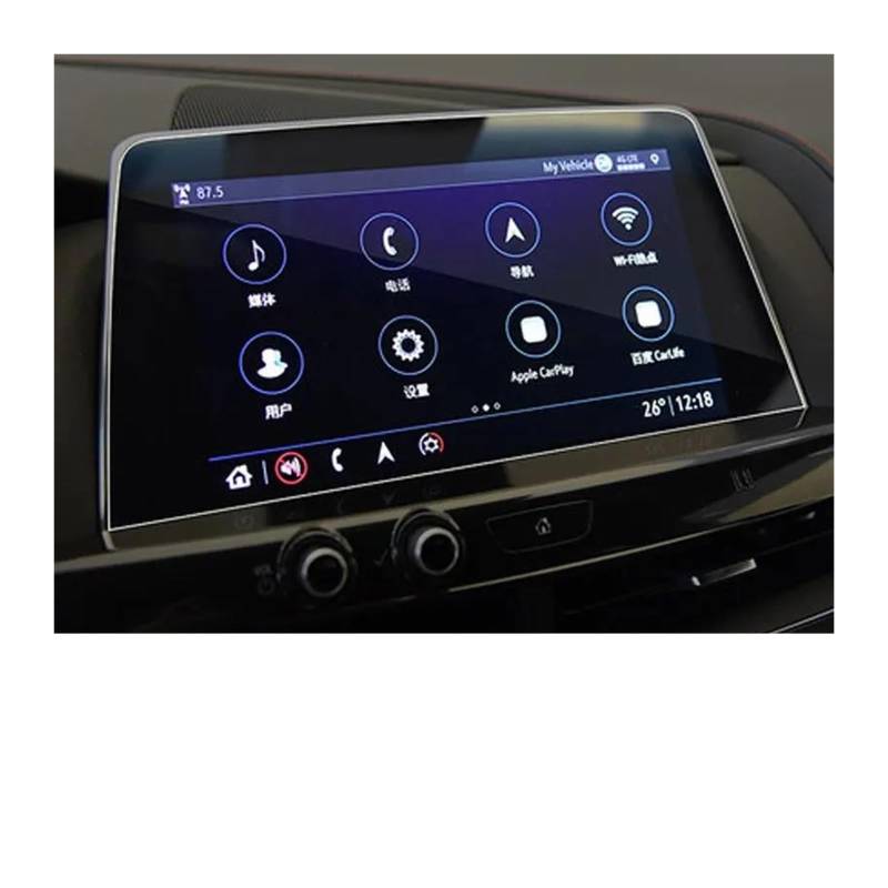 Auto Displayschutz Für Cadillac Für XT5 Für XT6 Für XT4 Für CT4 CT5 CT6 Auto GPS Navigation Film LCD Bildschirm Gehärtetes Glas Schutz Film Anti-Scratch Fi Auto Displayschutzfolie(for CT5) von Barhbt