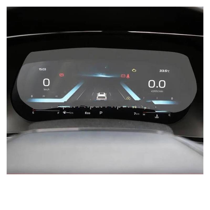 Auto Displayschutz Für Changan Für X7 Plus 2023 7 Zoll Auto Nterior Instrument Panel LCD Schutz Film Anti-Scratch Tacho TPU Screen Protector Auto Displayschutzfolie von Barhbt