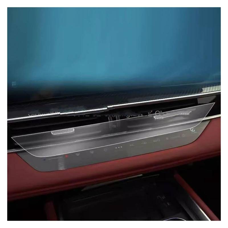 Auto Displayschutz Für Chery Für Tiggo 8 Pro 2022 2023 Auto Front Klimaanlage LCD Bildschirm Anti-Scratch Innen TPU Screen Protector Film Auto Displayschutzfolie von Barhbt