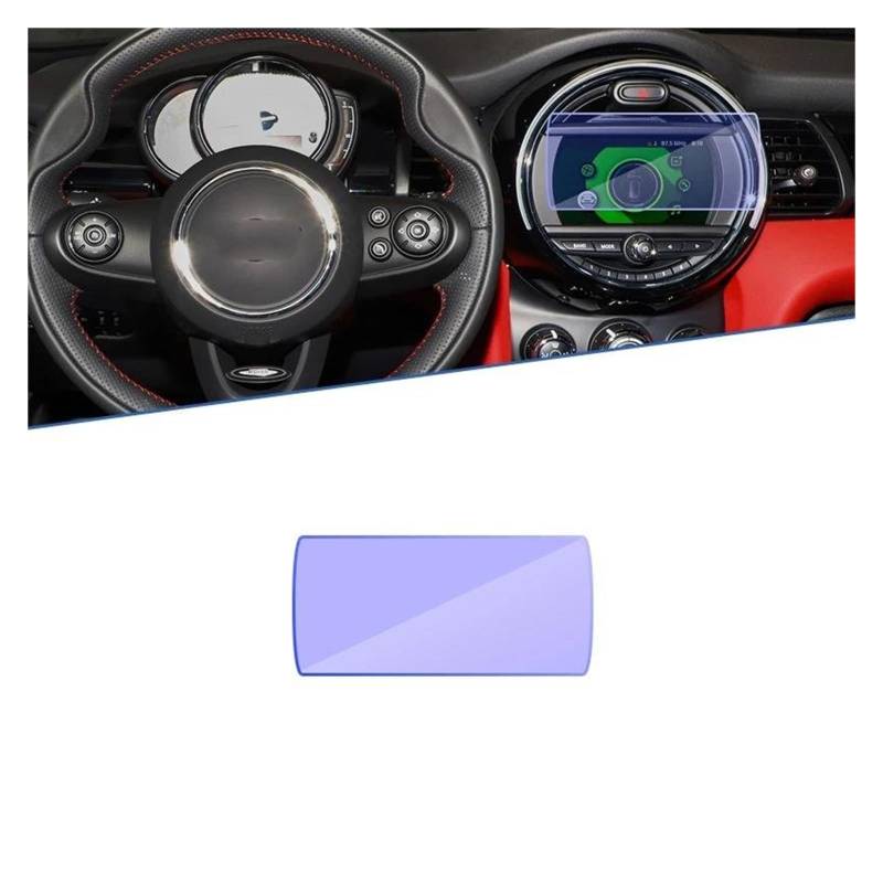 Auto Displayschutz Für Mini Für Countryman 2017~2020 F60 MK2 Auto Navigation Instrument GPS Film Touch Full Screen Protector Gehärtetem Glas Zubehör Auto Displayschutzfolie(for 6.5 inch) von Barhbt