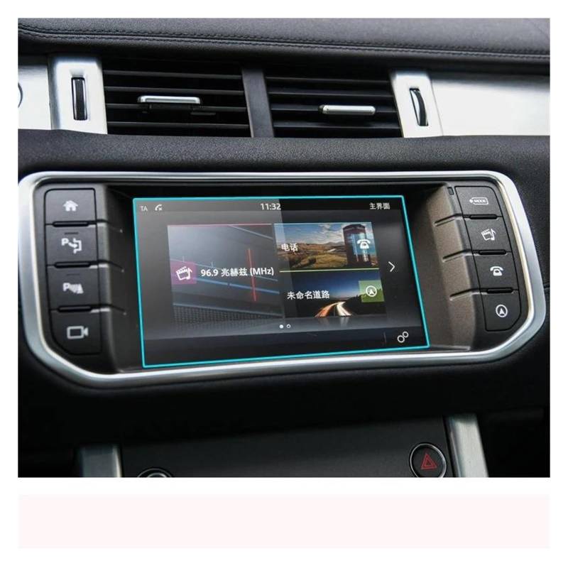 Auto Displayschutz Für Range Für Rover Für Evoque 2013-2018 Auto GPS Navigation Touchscreen Gehärtetem Glas Schutz Film Schutz Auto Displayschutzfolie(8 inch) von Barhbt