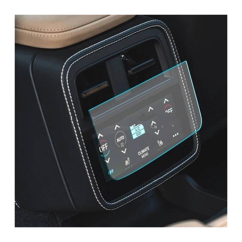 Auto Displayschutz Für Taycan 2020 2021 2022 2023 2024 Auto LCD Hinten Klimaanlage PET Bildschirm Film Schutz PET Screen Protector Auto Displayschutzfolie von Barhbt