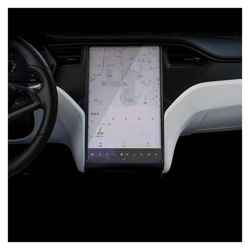 Auto Displayschutz Für Tesla Für Modell 3 Center Bildschirm Für Modell X/S 15 "Touchscreen Schutz Film Bildschirm Protecto Gehärtetem Glas Auto Displayschutzfolie(for X S) von Barhbt