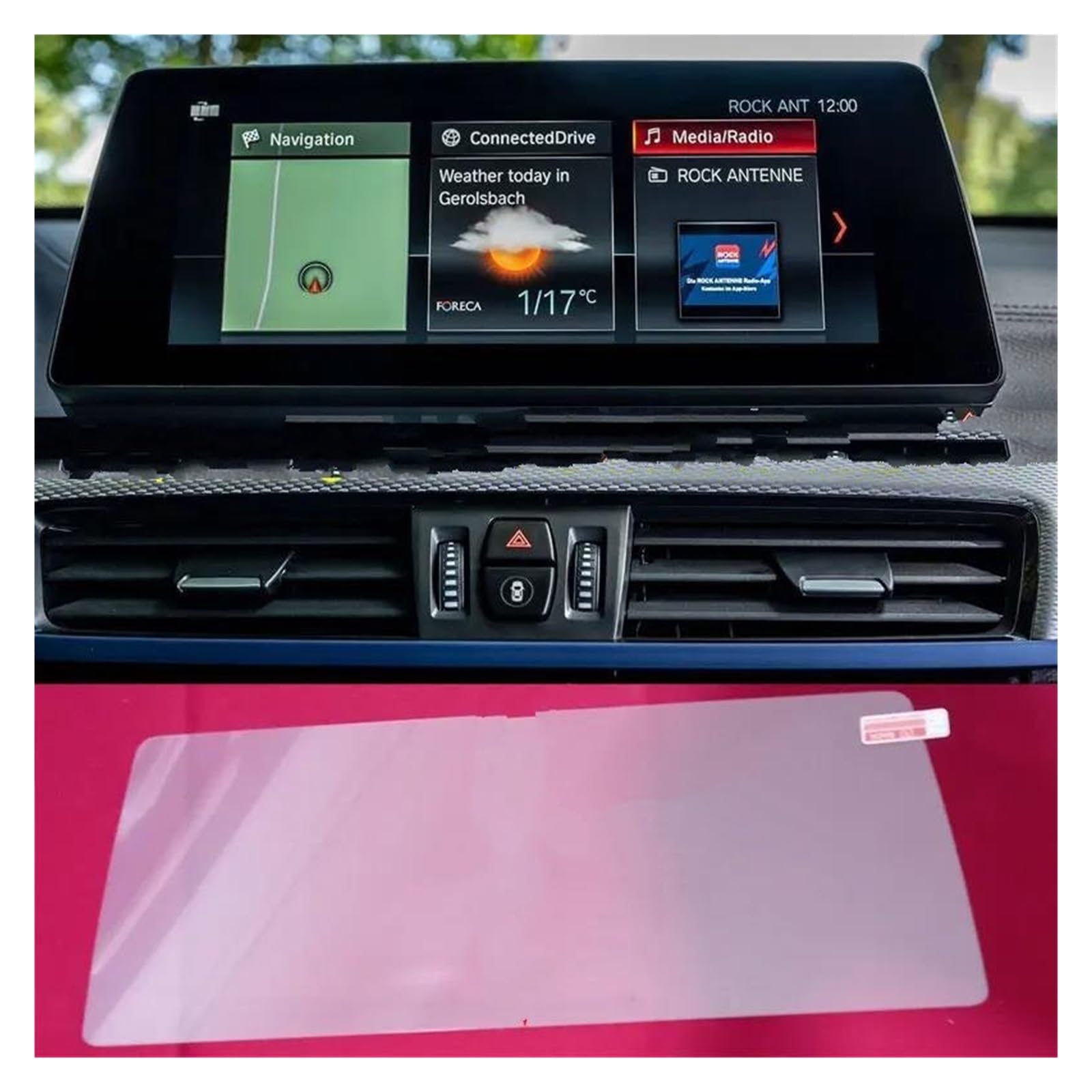 Auto Displayschutz Für X1 F48 2020 10,25 Zoll Auto Navigation Screen Protector Zentrale Steuerung Display-schutzfolie Gehärtetes Glas Auto Displayschutzfolie(10.25inch) von Barhbt