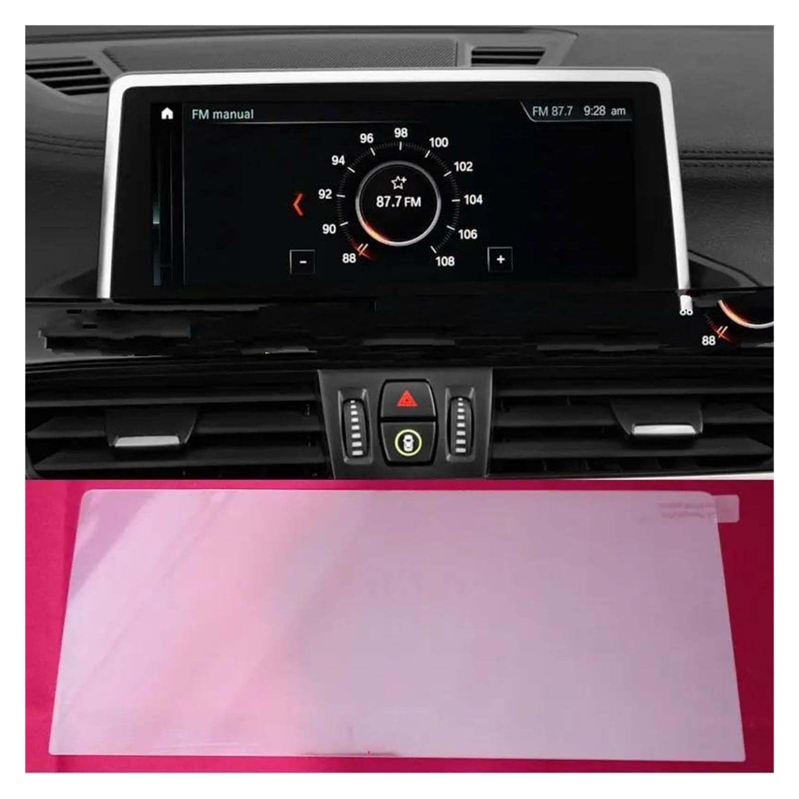 Auto Displayschutz Für X1 F48 2020 10,25 Zoll Auto Navigation Screen Protector Zentrale Steuerung Display-schutzfolie Gehärtetes Glas Auto Displayschutzfolie(8.8 inch) von Barhbt