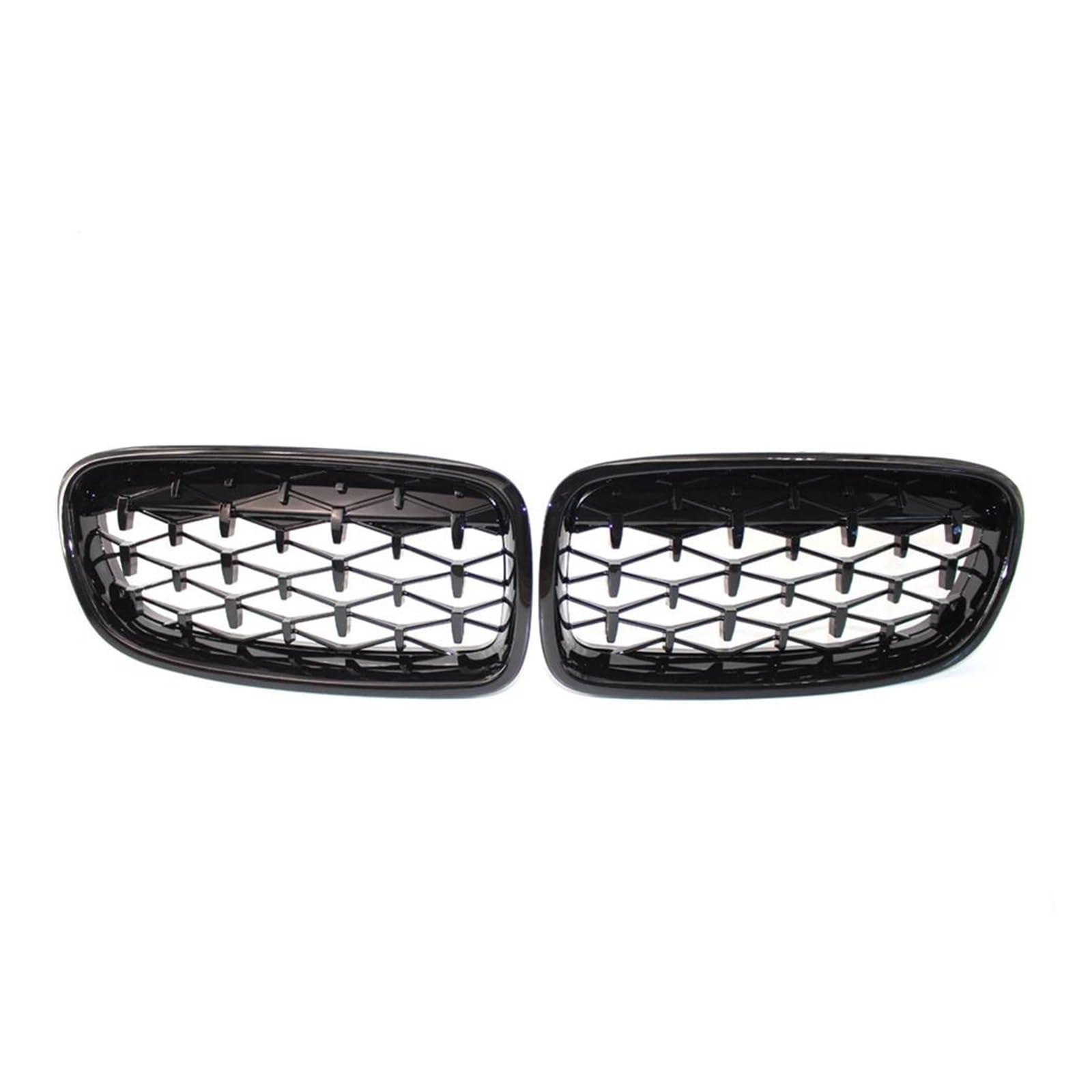 Auto Kühlergrill Für 3 Serie F30 F31 320i 328i 330i 335i 2013 2014 2015 2016 2017 2018 Glanz Schwarz Meteor Stil Auto Front Diamant Grille Front Kühlergrill von Barhbt