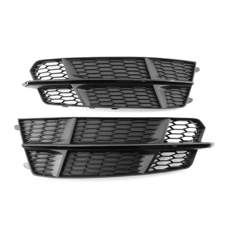 Auto Kühlergrill Für A6 C7 S-Linie 2014-2018 Für S6 2016-2018 2 Stücke Auto Nebelscheinwerfer Lampenabdeckung Grille Trim Frontstoßstange Grill Front Kühlergrill von Barhbt