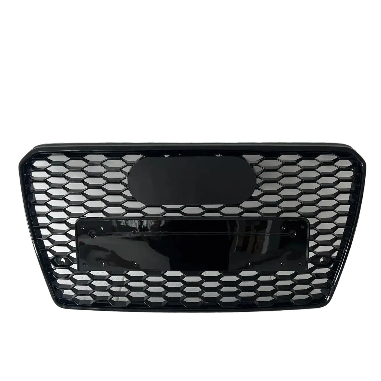 Auto Kühlergrill Für A7 S7 2010 2011 2012 2013 2014 2015 Auto Kühlergrill Frontstoßstange Netzabdeckung Racing Grills Modifiziert Für A7 Frontgrill Front Kühlergrill(Chrome Emblem) von Barhbt