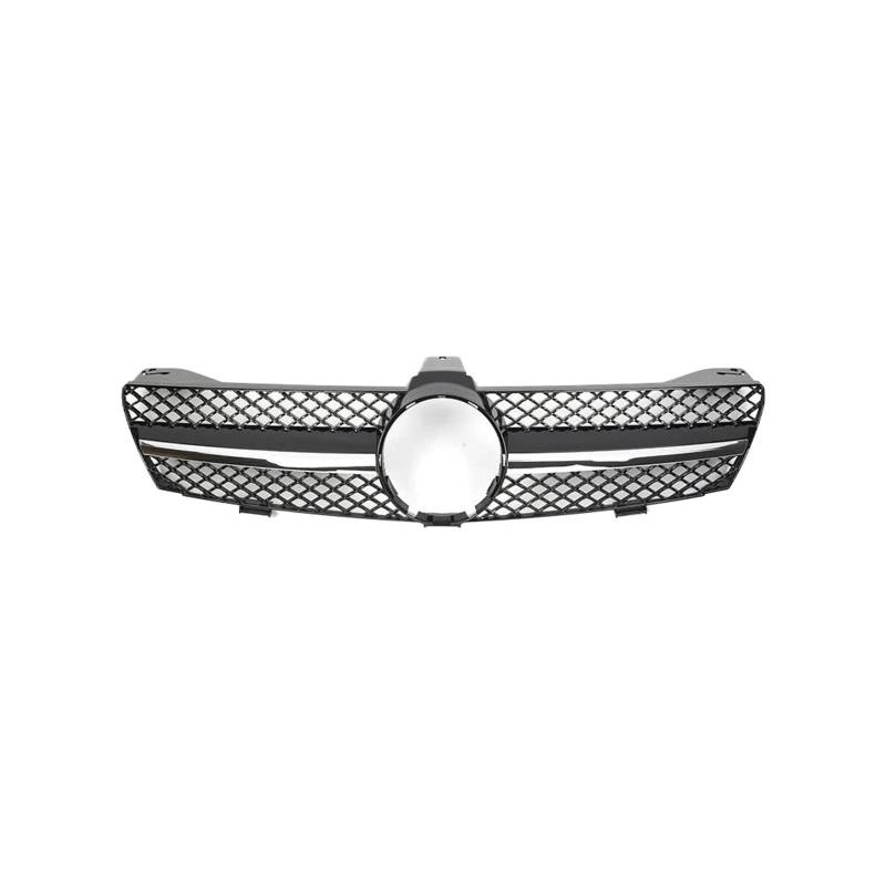 Auto Kühlergrill Für Benz Für CLS-Klasse W219 2005-2008 CLS350 CLS550 CLS63 Für AMG Diamond Style Stoßstangengrill Glänzend Schwarz GTR Style Grille Front Kühlergrill(AMG-Chrome Black) von Barhbt