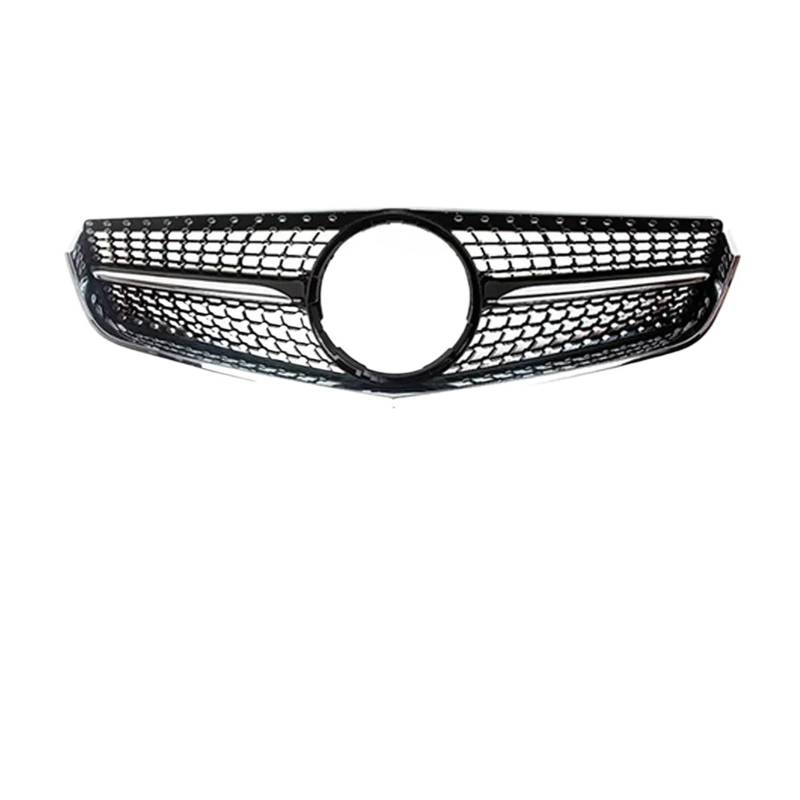 Auto Kühlergrill Für Benz Für E Coupe W207 C207 A207 2009-2016 E200 E260 E320 E350 E400 E500 Stoßfängergitter Fronteinlassgitter Grill Styling Front Kühlergrill(09-12 Diamond Black) von Barhbt